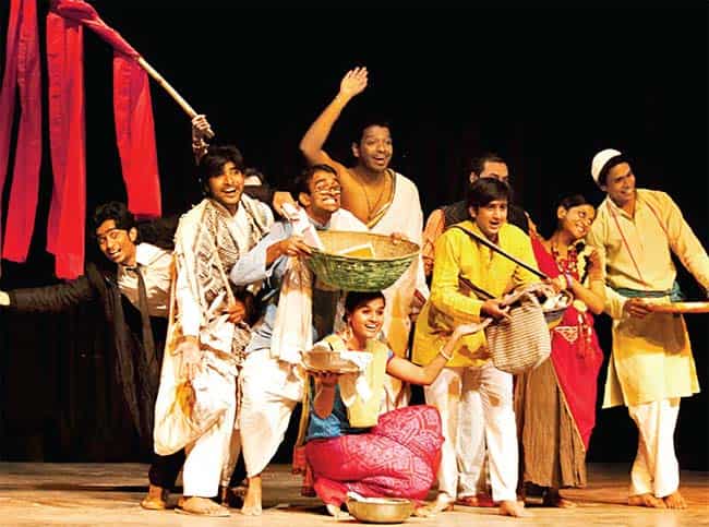 The curtain rises...A play at Akshara Theatre’s Festival of Four Languages The curtain rises...A play at Akshara Theatre’s Festival of Four Languages